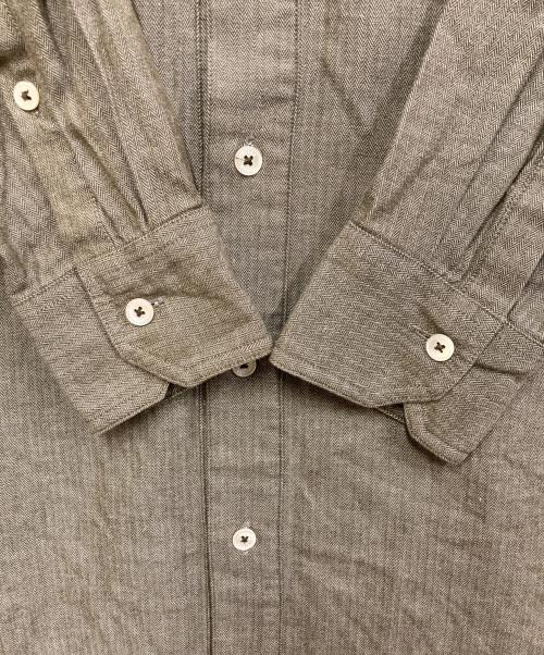 ticca（ティッカ）TICCA (ティッカ) コットンワークシャツワンピース カーキ サイズ:SIZE Freeの古着・服飾アイテム