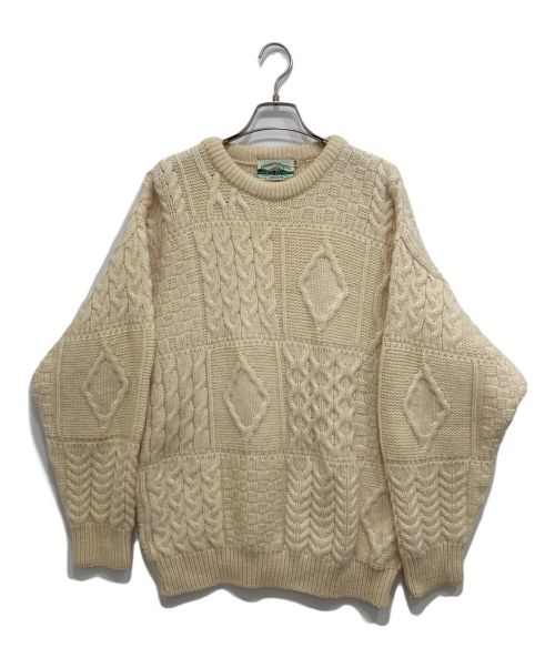 ARAN CRAFTS（アランクラフト）aran crafts (アランクラフト) アランニット アイボリー サイズ:Mの古着・服飾アイテム