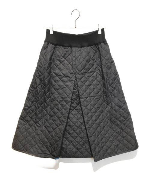 CACUMA（カクマ）CACUMA (カクマ) キルティングのリバーシブルタックスカート ブルー サイズ:Freeの古着・服飾アイテム