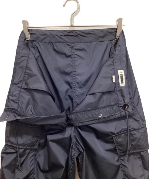 H BEAUTY&YOUTH（エイチ ビューティー&ユース）H BEAUTY&YOUTH (エイチ ビューティー&ユース) OLMETEX CRUNCHY CARGO PANTS ネイビー サイズ:Sの古着・服飾アイテム