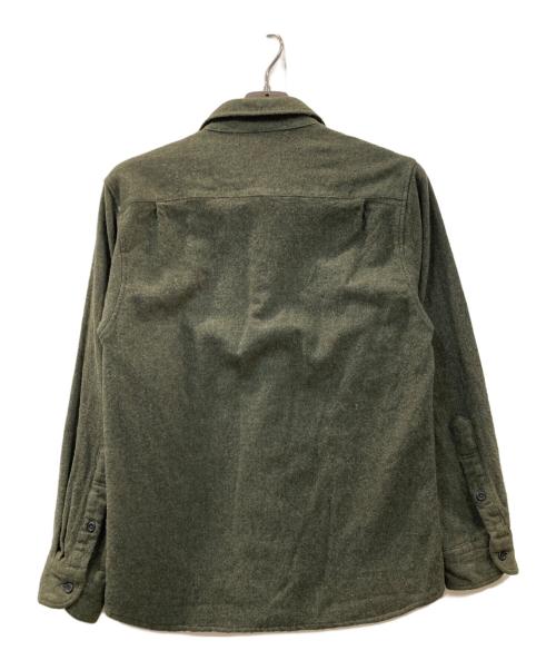 PENDLETON（ペンドルトン）PENDLETON (ペンドルトン) Outdoorsman (アウトドアズマン) ウールシャツ グリーン サイズ:Lの古着・服飾アイテム