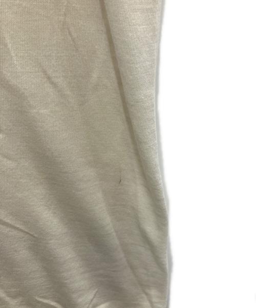 -（-）- (-) ヴィンテージ リンガーTシャツ ホワイト×パープル サイズ:-の古着・服飾アイテム