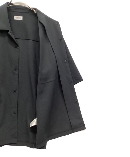 MACKINTOSH PHILOSOPHY（マッキントッシュ フィロソフィー）MACKINTOSH PHILOSOPHY (マッキントッシュ フィロソフィー) ストレッチオープンカラーシャツ ブラック サイズ:38の古着・服飾アイテム