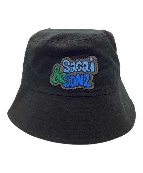 sacai（サカイ）sacai (サカイ) MARK GONZALES (マーク・ゴンザレス) New Era (ニューエラ) ONE LOVE HAT ブラック サイズ:OSの古着・服飾アイテム