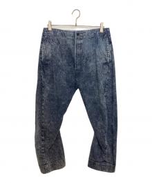 CLASS（クラス）の古着「立体裁断デニムパンツ」｜ネイビー