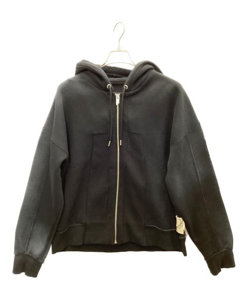 A-COLD-WALL（ア・コールド・ウォール）A-COLD-WALL (ア・コールド・ウォール) ジップパーカー ブラック サイズ:Mの古着・服飾アイテム