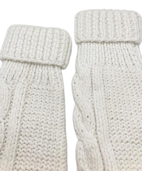Maison Margiela（メゾンマルジェラ）Maison Margiela (メゾンマルジェラ) Hand knitted and aran jacket ホワイト サイズ:Sの古着・服飾アイテム