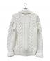 Maison Margiela (メゾンマルジェラ) Hand knitted and aran jacket ホワイト サイズ:S：17000円