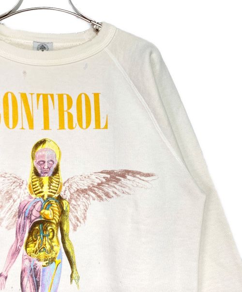 SAINT MICHAEL（セントマイケル）SAINT MICHAEL (セントマイケル) スウェットシャツ ベージュ サイズ:Mの古着・服飾アイテム