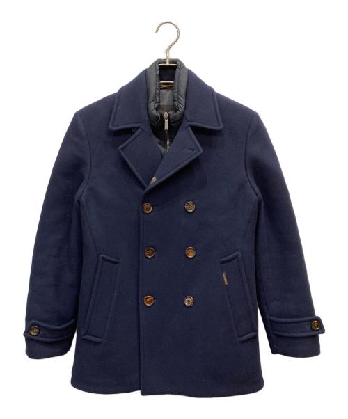 MOORER（ムーレー）MOORER (ムーレー) ダウンPコート ネイビー サイズ:44の古着・服飾アイテム