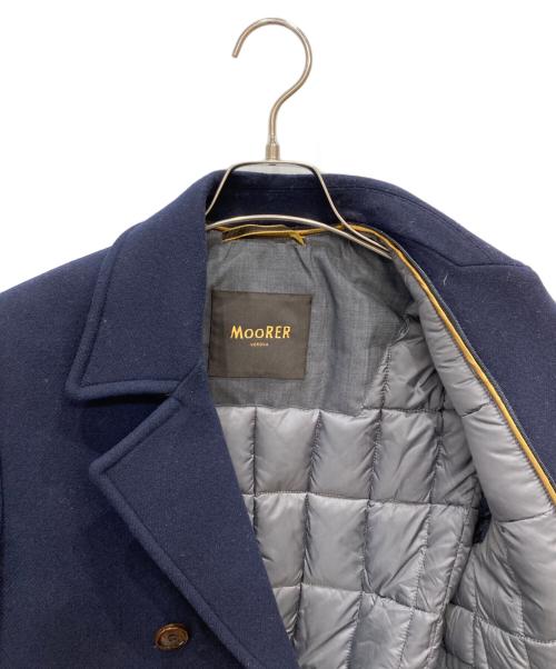 MOORER（ムーレー）MOORER (ムーレー) ダウンPコート ネイビー サイズ:44の古着・服飾アイテム