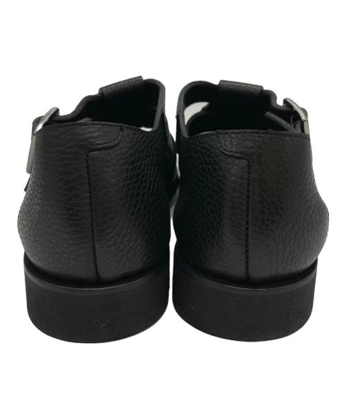 PARABOOT（パラブーツ）PARABOOT (パラブーツ) BEAMS F (ビームスエフ) PACIFIC グレインレザー グルカサンダル ブラック サイズ:39の古着・服飾アイテム