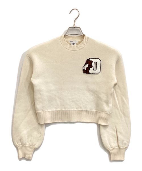 DOUBLE STANDARD CLOTHING（ダブルスタンダードクロージング）DOUBLE STANDARD CLOTHING (ダブルスタンダードクロージング) ベアワッペンプルオーバー ベージュ サイズ:36の古着・服飾アイテム