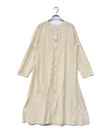 atelier naruse（アトリエナルセ）の古着「25SS cotton boyle long shirt」｜ベージュ