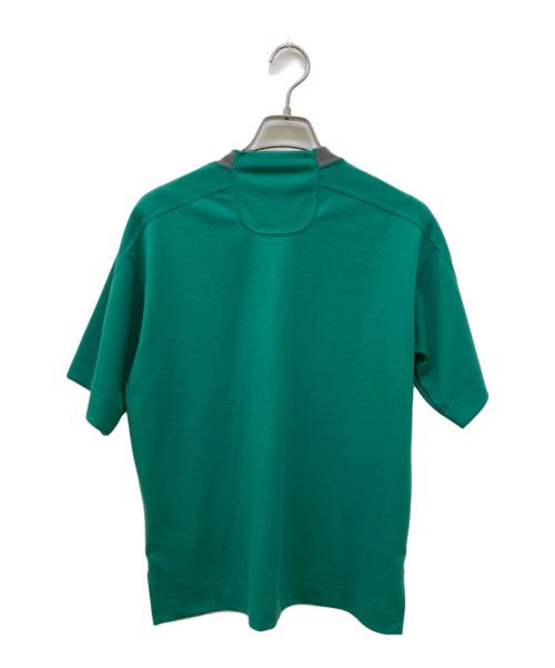 and wander（アンドワンダー）and wander (アンドワンダー) UVカットポンチドライショートスリーブTシャツ グリーン サイズ: WSの古着・服飾アイテム