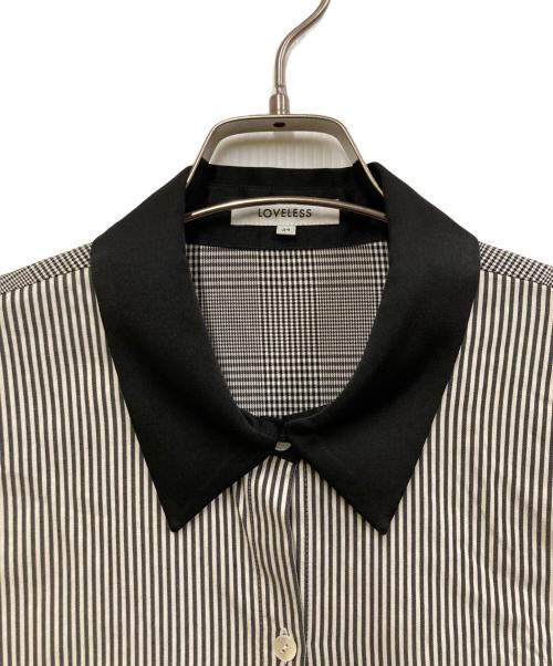 LOVELESS（ラブレス）LOVELESS (ラブレス) シャツワンピース ブラック サイズ:SIZE 34の古着・服飾アイテム