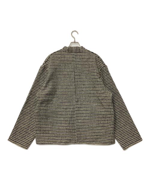 SUBTLE AUTHENTIC（サートルオーセンティック）SUBTLE authentic (サートルオーセンティック) Harris Tweed (ハリスツイード) TWEED CARDIGAN ブラウン サイズ:3の古着・服飾アイテム