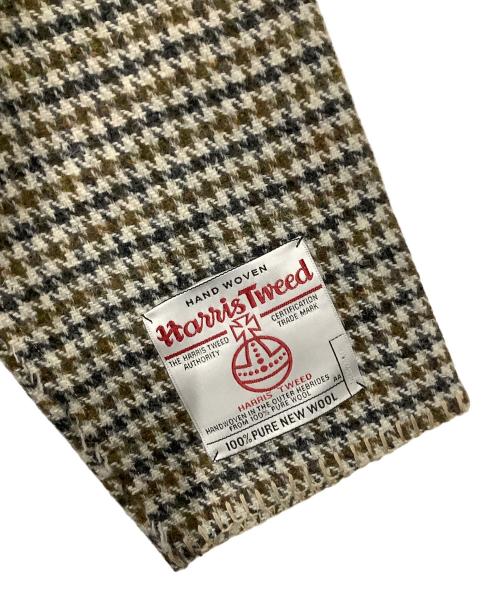 SUBTLE AUTHENTIC（サートルオーセンティック）SUBTLE authentic (サートルオーセンティック) Harris Tweed (ハリスツイード) TWEED CARDIGAN ブラウン サイズ:3の古着・服飾アイテム