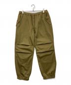 JOHNBULLジョンブル）の古着「パラシュートパンツ」｜オリーブ
