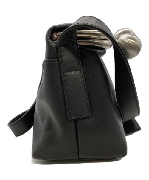 kawa-kawa（カワカワ）kawa-kawa (カワカワ) kuchiganeスクエアポシェット ブラックの古着・服飾アイテム