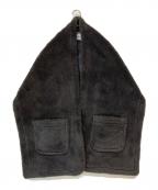 hauntハウント）の古着「ボアストール」｜ダークグレー