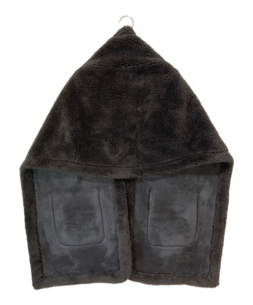 haunt（ハウント）HAUNT (ハウント) ボアストール ダークグレー サイズ:Fの古着・服飾アイテム