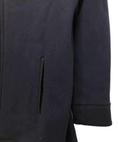 THE RERACS（ザ リラクス）THE RERACS (ザ リラクス) ウールフーデッドコート ネイビー サイズ:36の古着・服飾アイテム