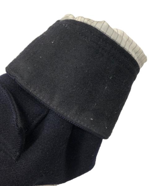 THE RERACS（ザ リラクス）THE RERACS (ザ リラクス) ウールフーデッドコート ネイビー サイズ:36の古着・服飾アイテム