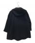 THE RERACS (ザ リラクス) ウールフーデッドコート ネイビー サイズ:36：9000円