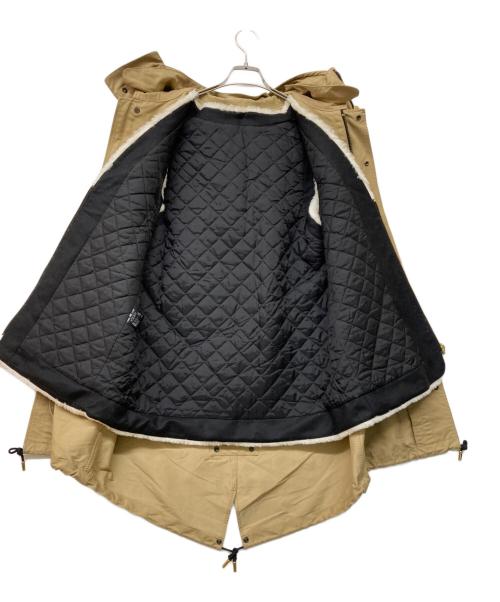 THE RERACS（ザ リラクス）THE RERACS (ザ リラクス) ボアライナー付モッズコート ベージュ サイズ:38の古着・服飾アイテム