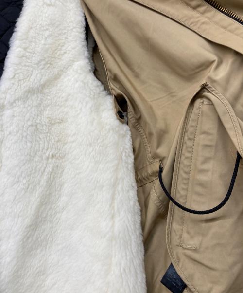 THE RERACS（ザ リラクス）THE RERACS (ザ リラクス) ボアライナー付モッズコート ベージュ サイズ:38の古着・服飾アイテム