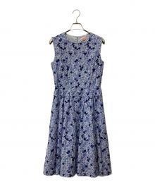 TOCCA×LIBERTY（トッカ×リバティ）の古着「PENSTEMON ROAD ドレス」｜ブルー