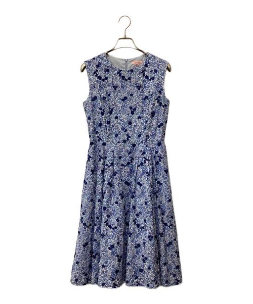 TOCCA（トッカ）TOCCA (トッカ) LIBERTY (リバティ) PENSTEMON ROAD ドレス ブルー サイズ:Mの古着・服飾アイテム