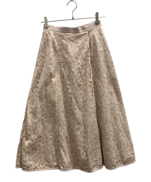 TOCCA（トッカ）TOCCA (トッカ) FLEURS スカート ベージュの古着・服飾アイテム