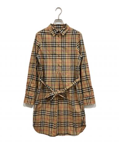 中古・古着通販】BURBERRY (バーバリー) ノバチェックワンピース