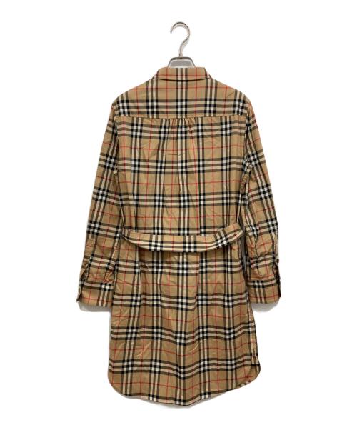 BURBERRY（バーバリー）BURBERRY (バーバリー) ノバチェックワンピース ベージュ サイズ:4の古着・服飾アイテム