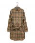 BURBERRY（バーバリー）の古着「ノバチェックワンピース」｜ベージュ