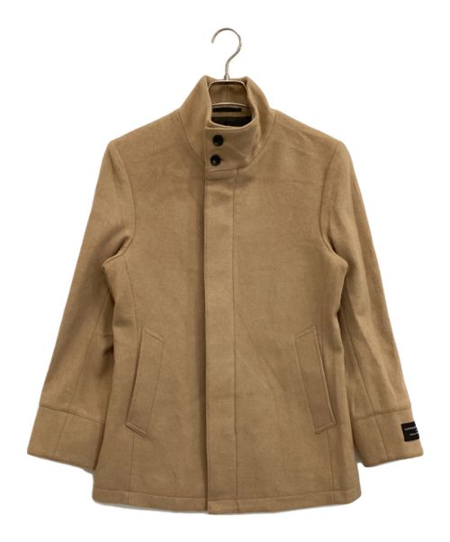 MICHEL KLEIN HOMME（ミッシェルクラン オム）MICHEL KLEIN HOMME (ミッシェルクラン オム) ステンカラーコート ブラウン サイズ:44の古着・服飾アイテム