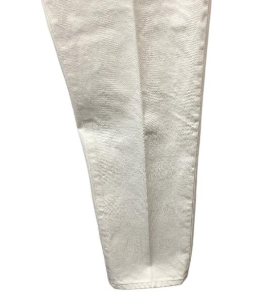 LOEFF（ロエフ）LOEFF (ロエフ) 13.5OZ ホワイトデニム テーパードパンツ ホワイト サイズ:2の古着・服飾アイテム