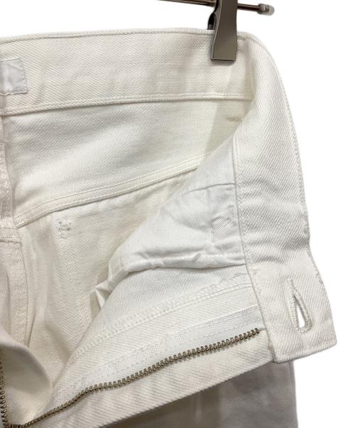 LOEFF（ロエフ）LOEFF (ロエフ) 13.5OZ ホワイトデニム テーパードパンツ ホワイト サイズ:2の古着・服飾アイテム