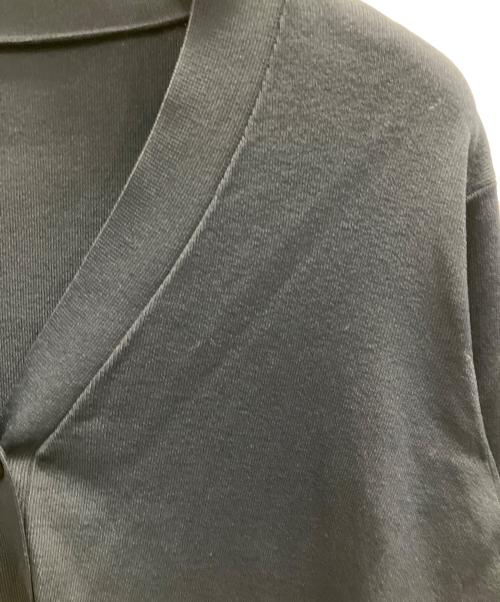SOEJU（ソージュ）SOEJU (ソージュ) Vネックショートニットカーディガン ネイビー サイズ:フリーの古着・服飾アイテム