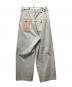 SERGE de bleu (サージ デ ブルー) 2TUCK SUSPENDER SLACKS ホワイト サイズ:36 未使用品：5000円