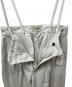 中古・古着 SERGE de bleu (サージ デ ブルー) 2TUCK SUSPENDER SLACKS ホワイト サイズ:36 未使用品：5000円
