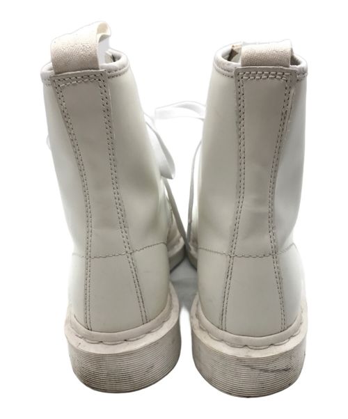 Dr.Martens（ドクターマーチン）Dr.Martens (ドクターマーチン) 8ホールブーツ ホワイト サイズ:24の古着・服飾アイテム