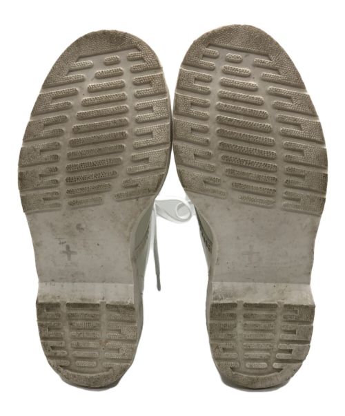 Dr.Martens（ドクターマーチン）Dr.Martens (ドクターマーチン) 8ホールブーツ ホワイト サイズ:24の古着・服飾アイテム