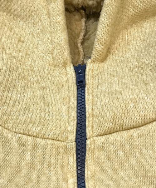 WAREHOUSE（ウエアハウス）WAREHOUSE (ウエアハウス) 裏ボアジップジャケット ベージュ サイズ:Sの古着・服飾アイテム