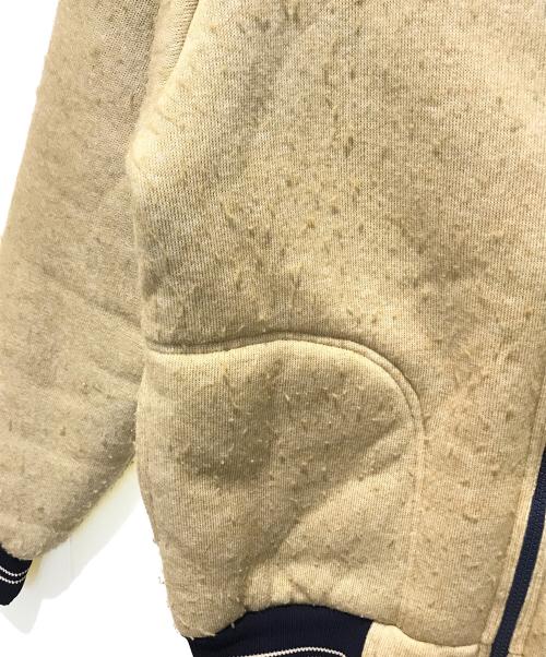 WAREHOUSE（ウエアハウス）WAREHOUSE (ウエアハウス) 裏ボアジップジャケット ベージュ サイズ:Sの古着・服飾アイテム