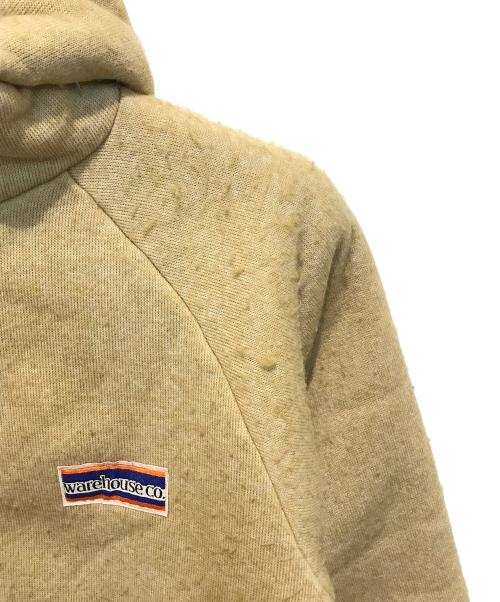 WAREHOUSE（ウエアハウス）WAREHOUSE (ウエアハウス) 裏ボアジップジャケット ベージュ サイズ:Sの古着・服飾アイテム
