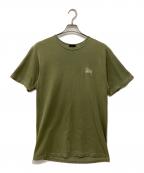 stussyステューシー）の古着「BACK LOGO T」｜グリーン