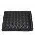 BOTTEGA VENETA (ボッテガベネタ) マネークリップ付き 二つ折り財布 ブラウン：21000円